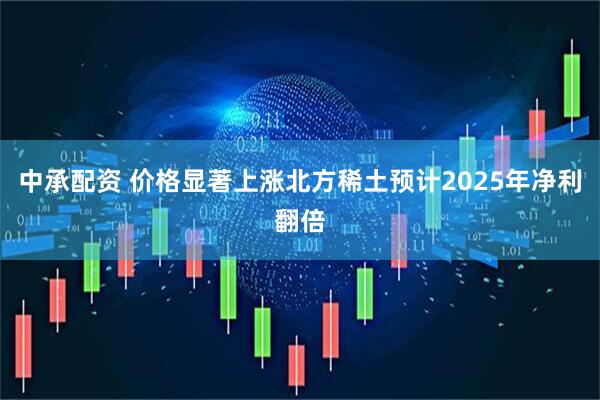 中承配资 价格显著上涨北方稀土预计2025年净利翻倍